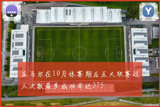 亚马尔在10月休赛期后五大联赛过人次数最多成功率达375